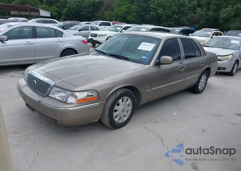 2004 Mercury Grand Marquis Ls z USA, uszkodzony, nr VIN 2MEFM75W84X621884